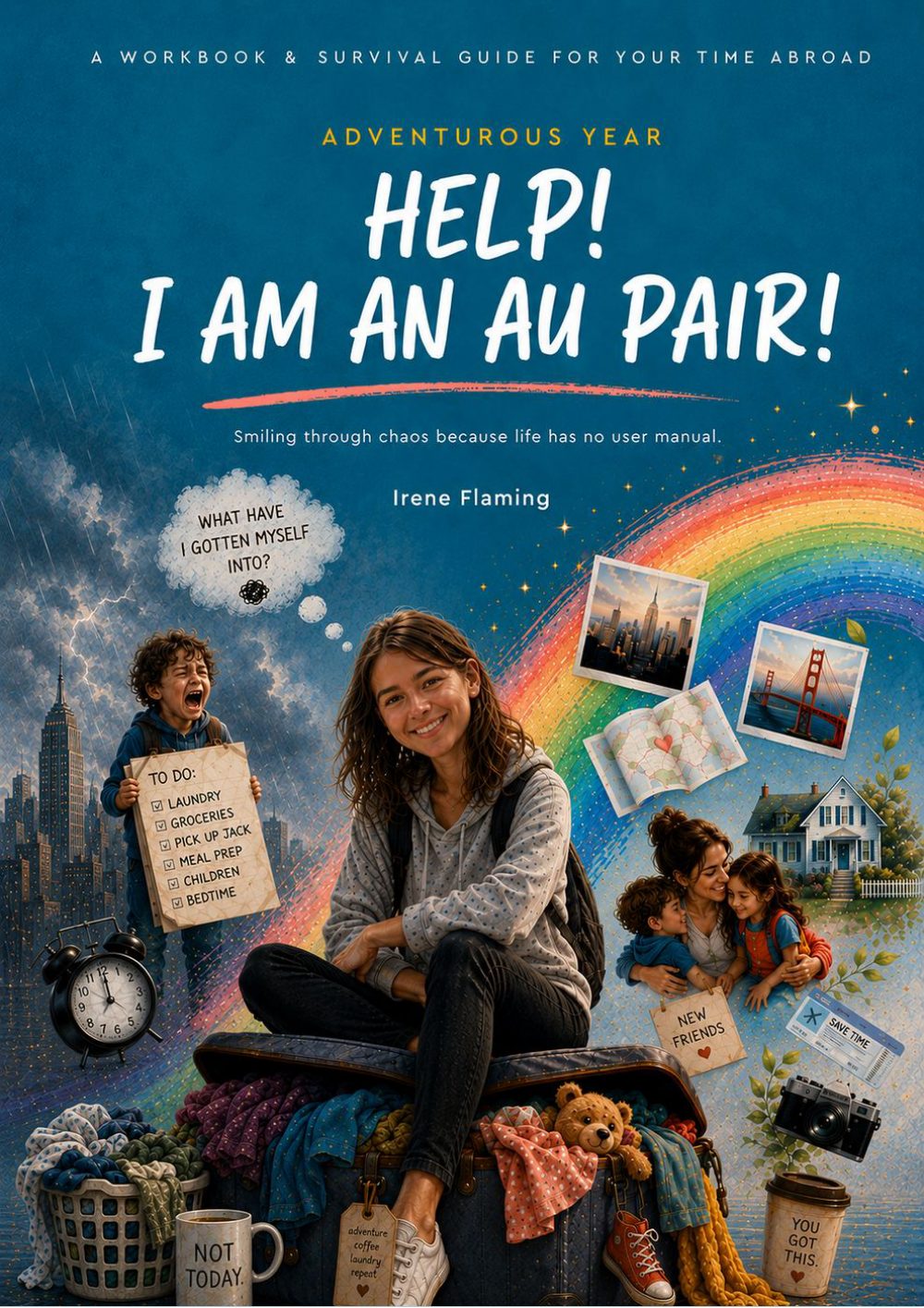 Buchcover: Adventurous Year — Help! I Am An Au Pair!